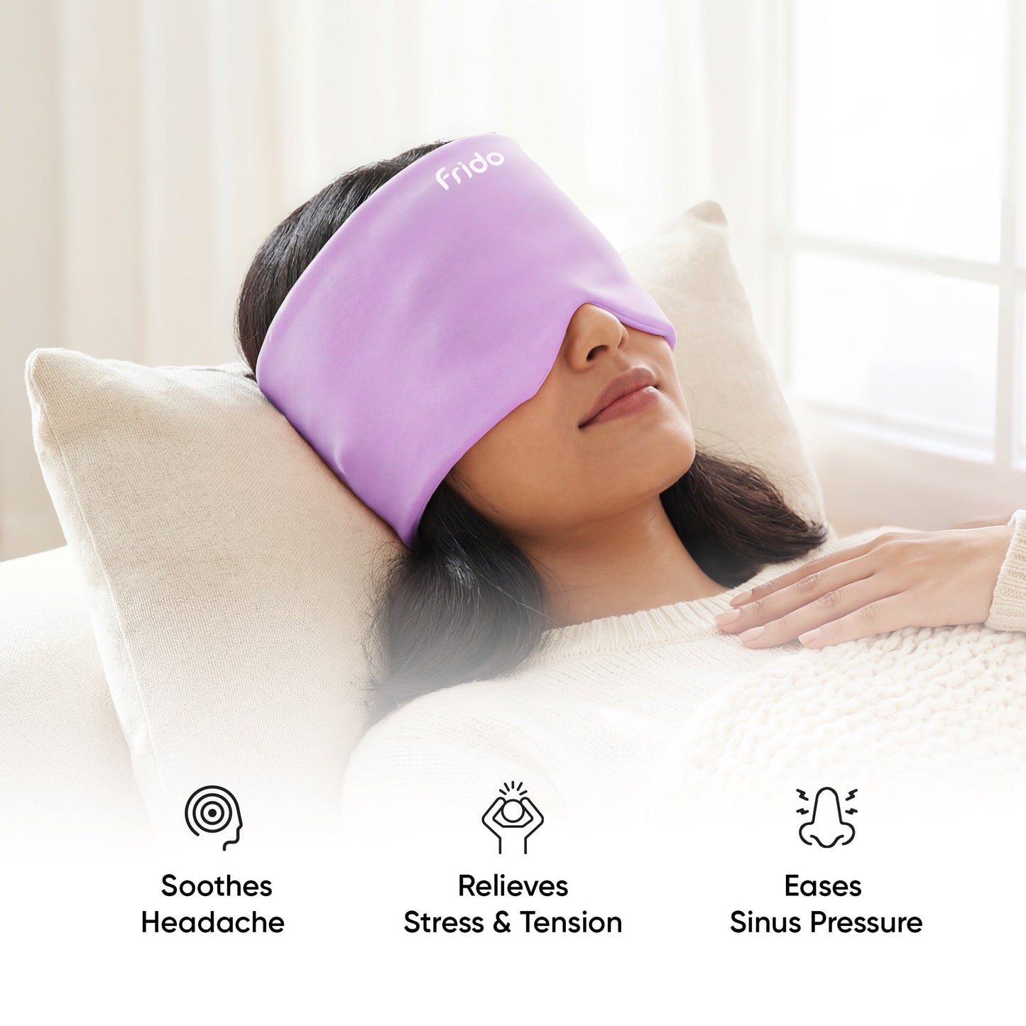 ArcticRelief™ | Hot & Cold Migraine Relief Cap – 360° Cooling & Soothing Comfort