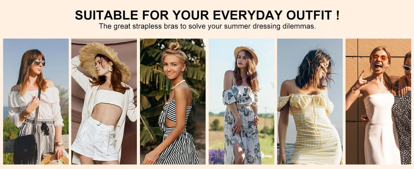 Sofie™ | sömlös bandeau-bh | Köp 1, få 1 gratis