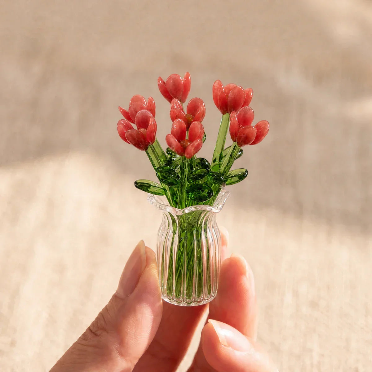 Everly™ Glass Flower Bouquet – Handmade Beauty & Lasts Forever