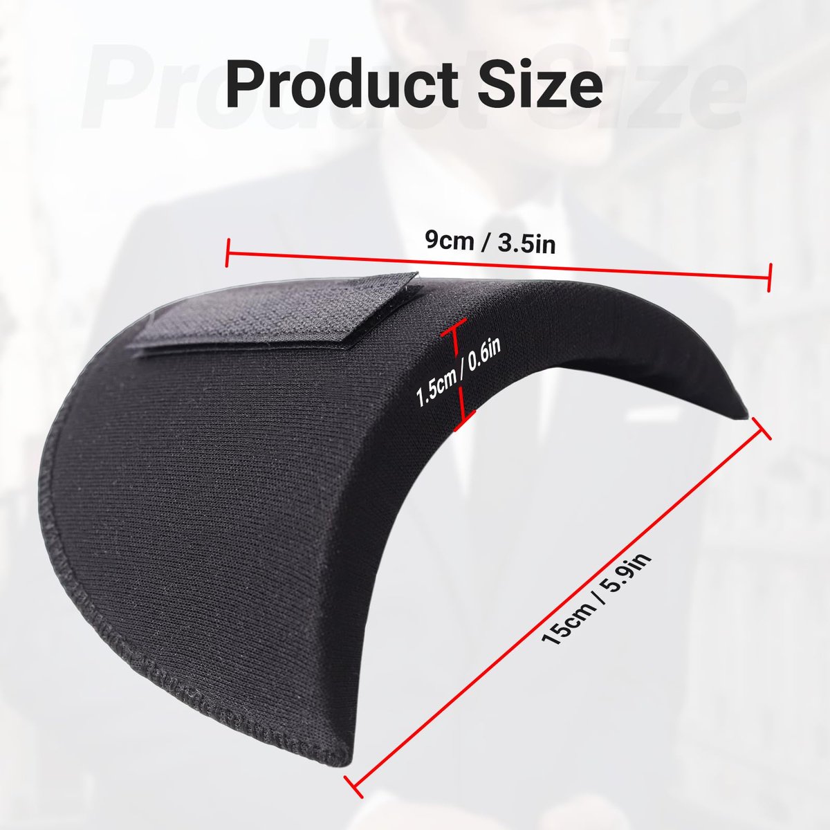 Liva™ | Osynliga axelvaddar för perfekt form | 1+1 GRATIS