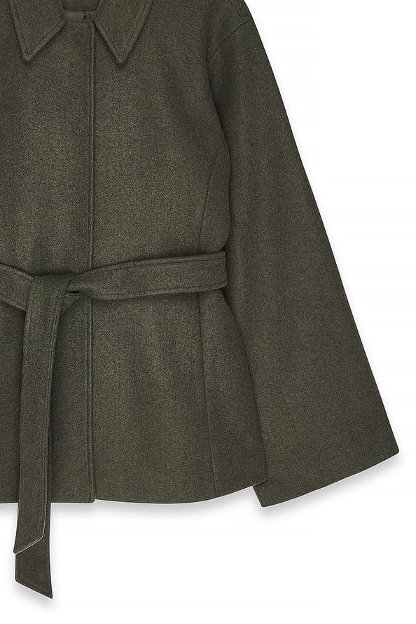 Mila™ | Short Belted Trenchcoat