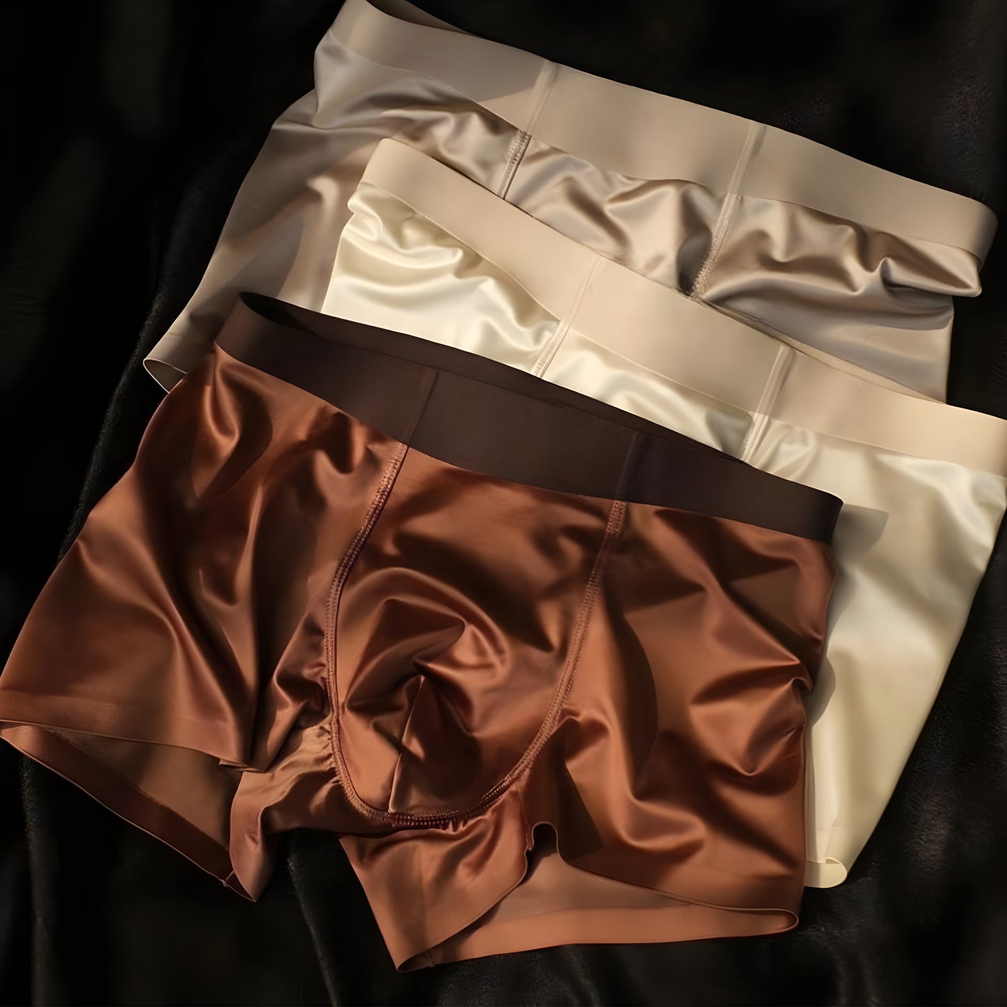 Viggo™ | Antibakteriella Ice Silk Boxershorts för män | 2 + 1 GRATIS