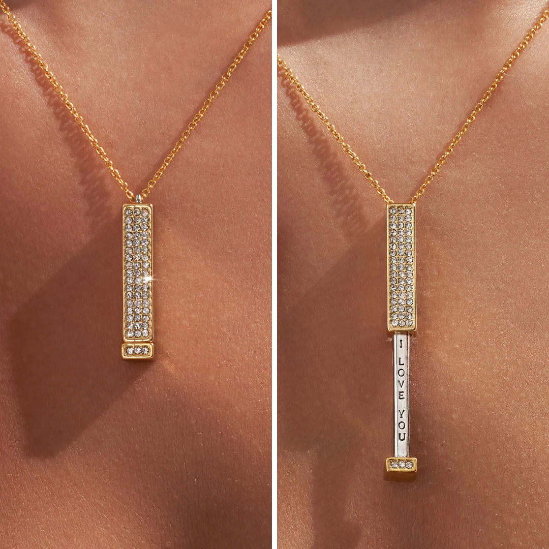 LoveLock™ Hemligt Meddelande Halsband