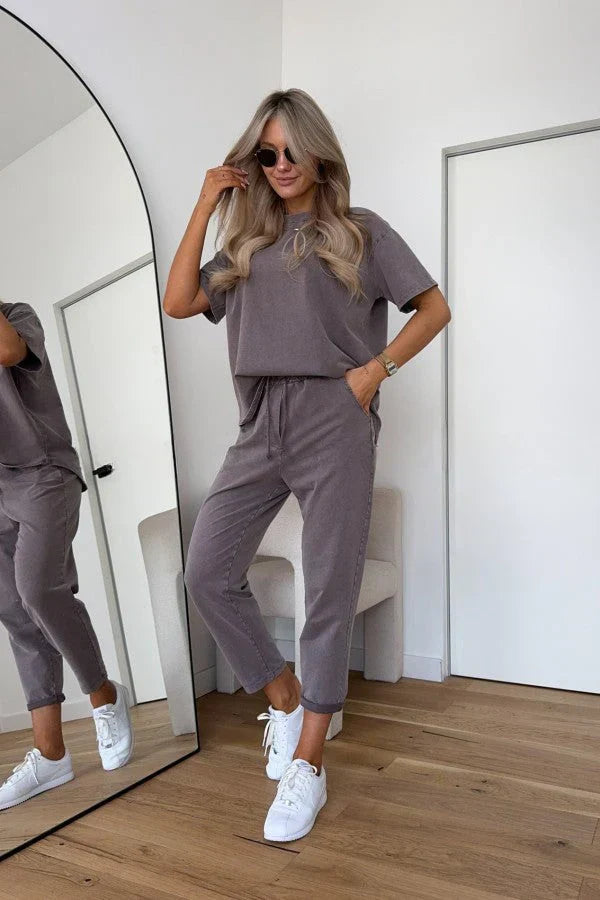 Nora™ | Lätt och mjuk tvådelad sommaroutfit