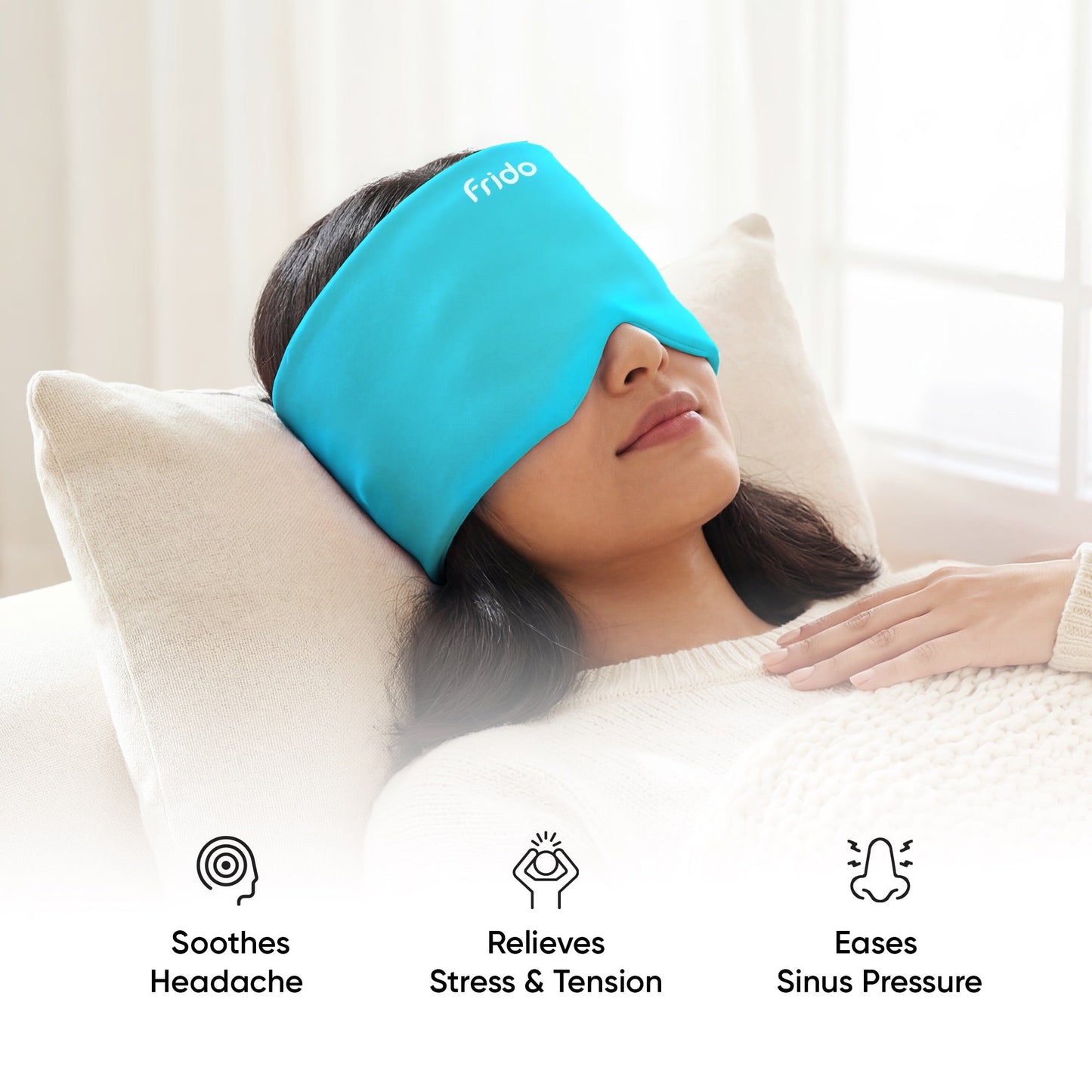 ArcticRelief™ | Hot & Cold Migraine Relief Cap – 360° Cooling & Soothing Comfort