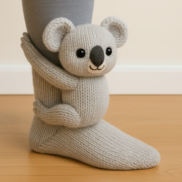 SnugFeet™ | De Sötaste Djurstrumporna för Vintern