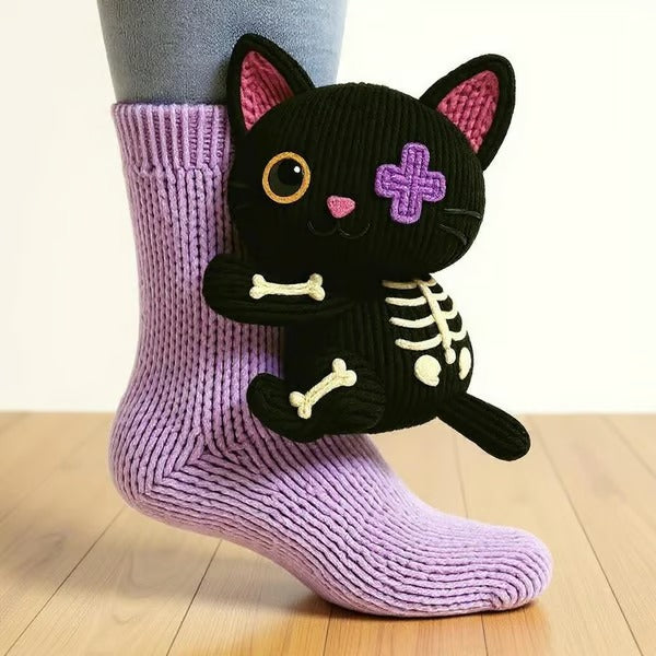 SnugFeet™ | De Sötaste Djurstrumporna för Vintern