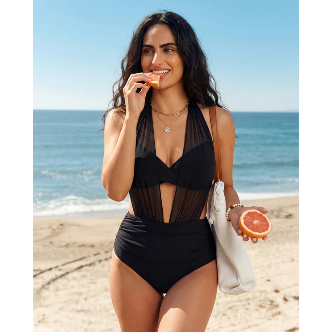Livia™ | 2-i-1 Högmidjad Sculpt Bikini