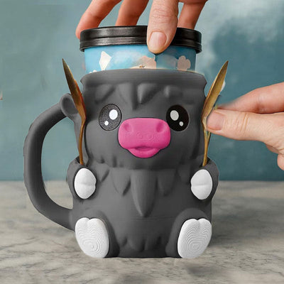 MooChill™ | Den Söta Höglandsko-Glasshållaren