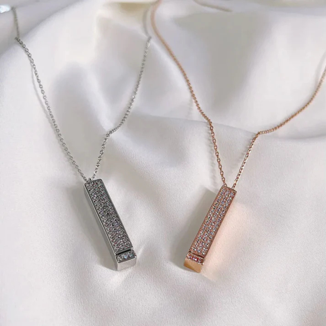 LoveLock™ Hemligt Meddelande Halsband