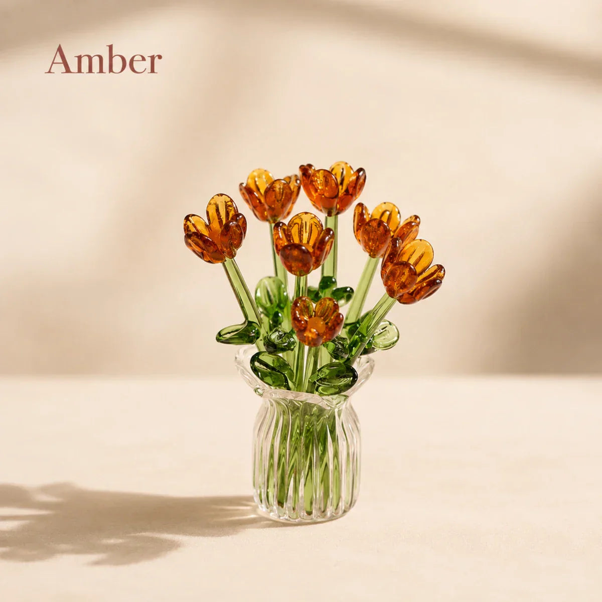 Everly™ Glass Flower Bouquet – Handmade Beauty & Lasts Forever