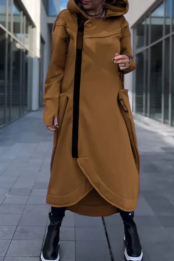 Liva™ | Huvtröja med Dragkedja – Komfort & Stil i Ett