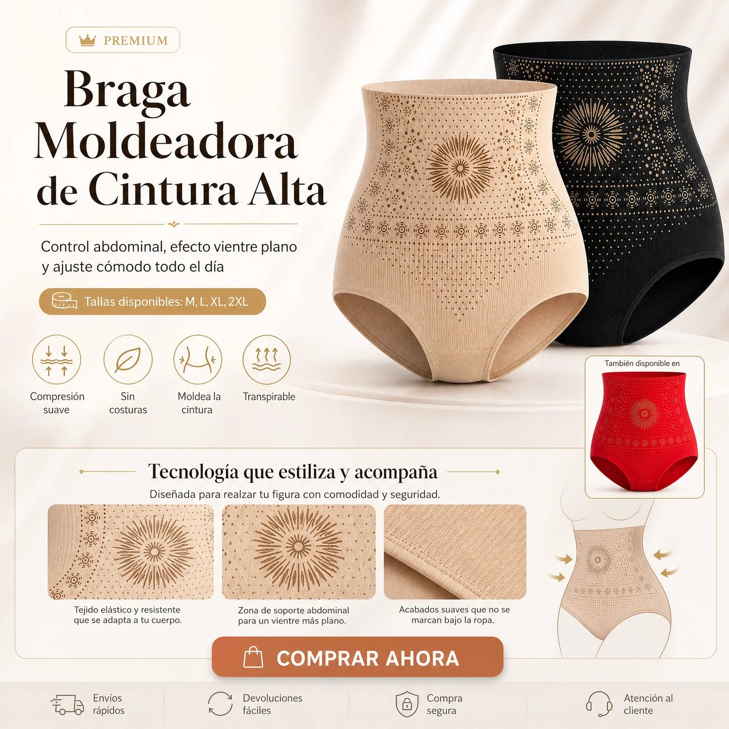 Elina™ | Shape Sculpt Shorts | 1 + 1 GRATIS