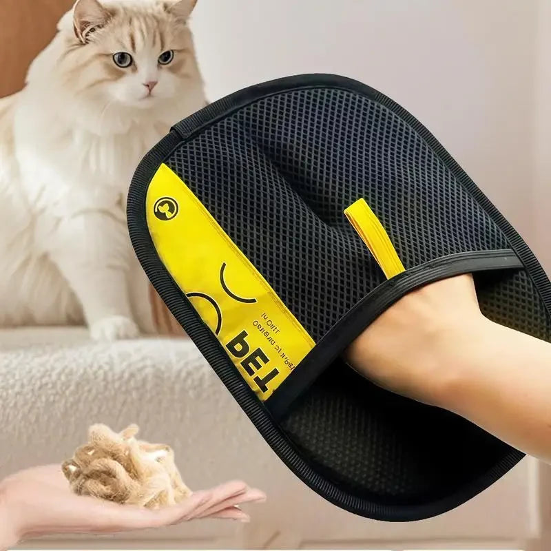 Kattborste Pälsvård Handske