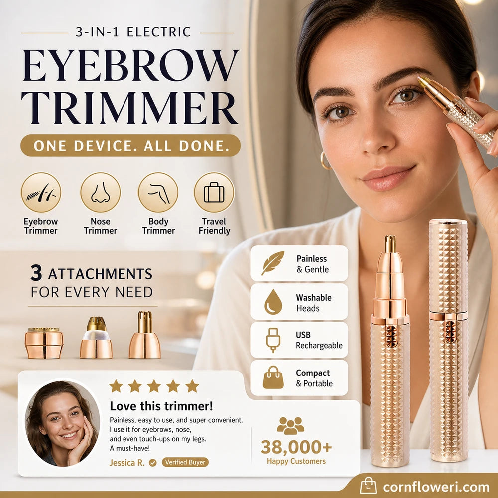 Portable Electric Eyebrow Trimmer