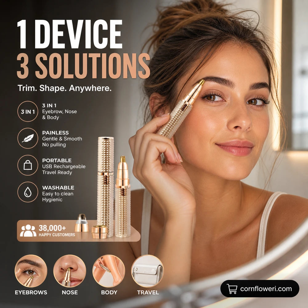 Portable Electric Eyebrow Trimmer