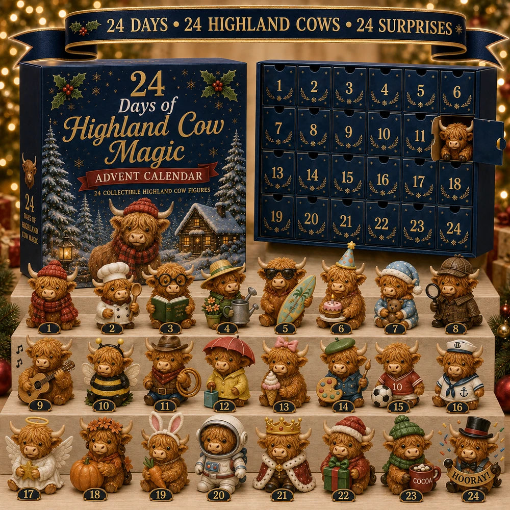 Highland Cow Adventskalender