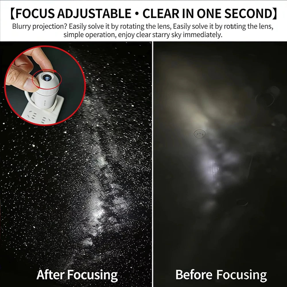 Starlit Galaxy Projector