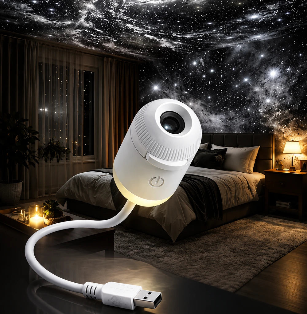 Starlit Galaxy Projector