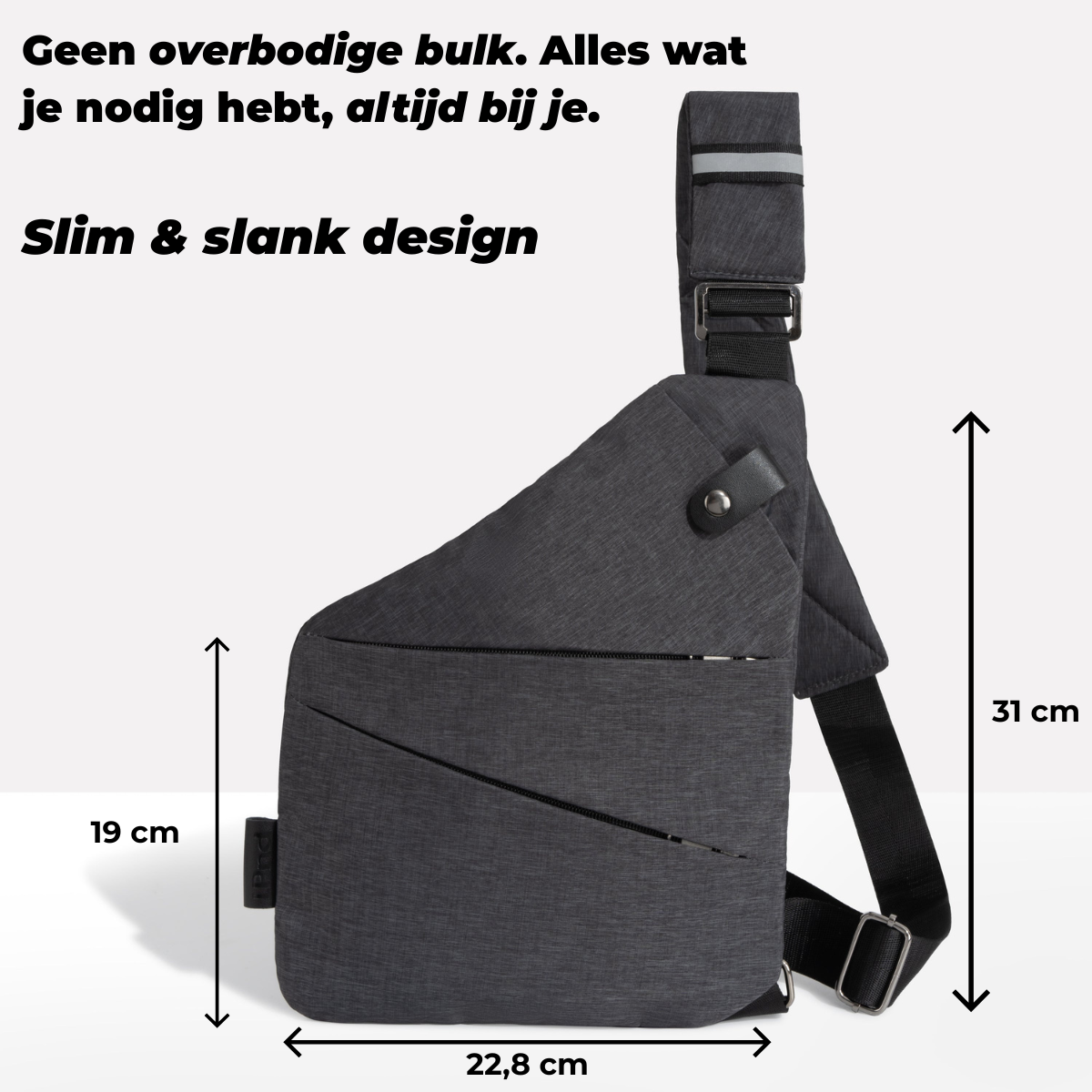 Luca™ | Stöldsäker Axelväska