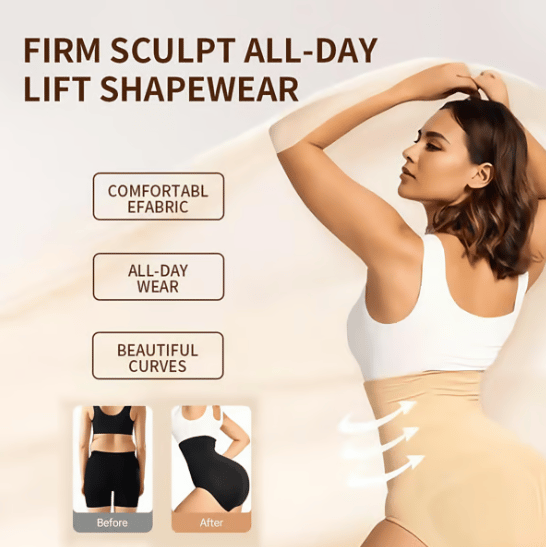 Linn™ | Shapewear Trosa med Hög Midja 1 + 1 GRATIS