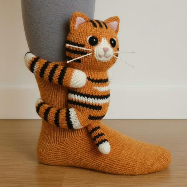 SnugFeet™ | De Sötaste Djurstrumporna för Vintern