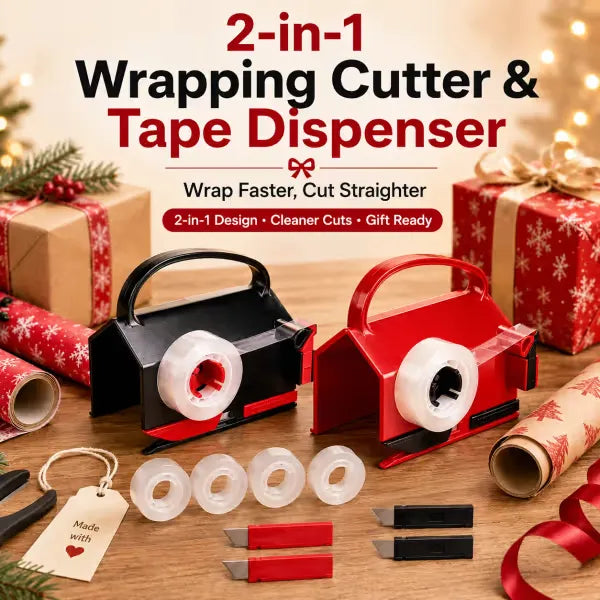 WrapMate™ 2-i-1 presentinslagningsverktyg