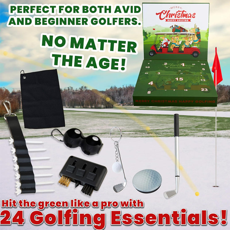 GolfJoy™ | Adventskalender – 24 Dagar av Golfglädje 🎁⛳