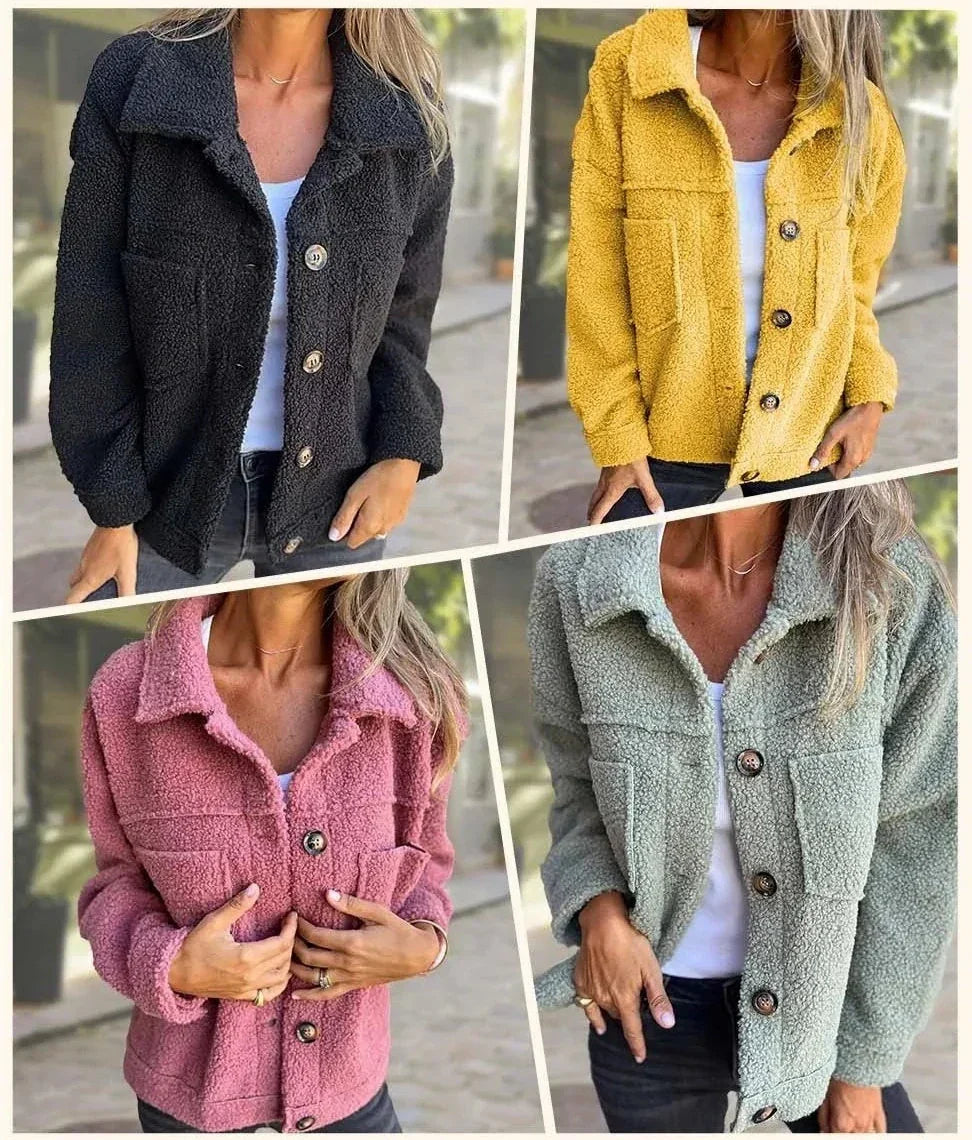 Hella™ | Fleece höstjacka | 1+1 GRATIS