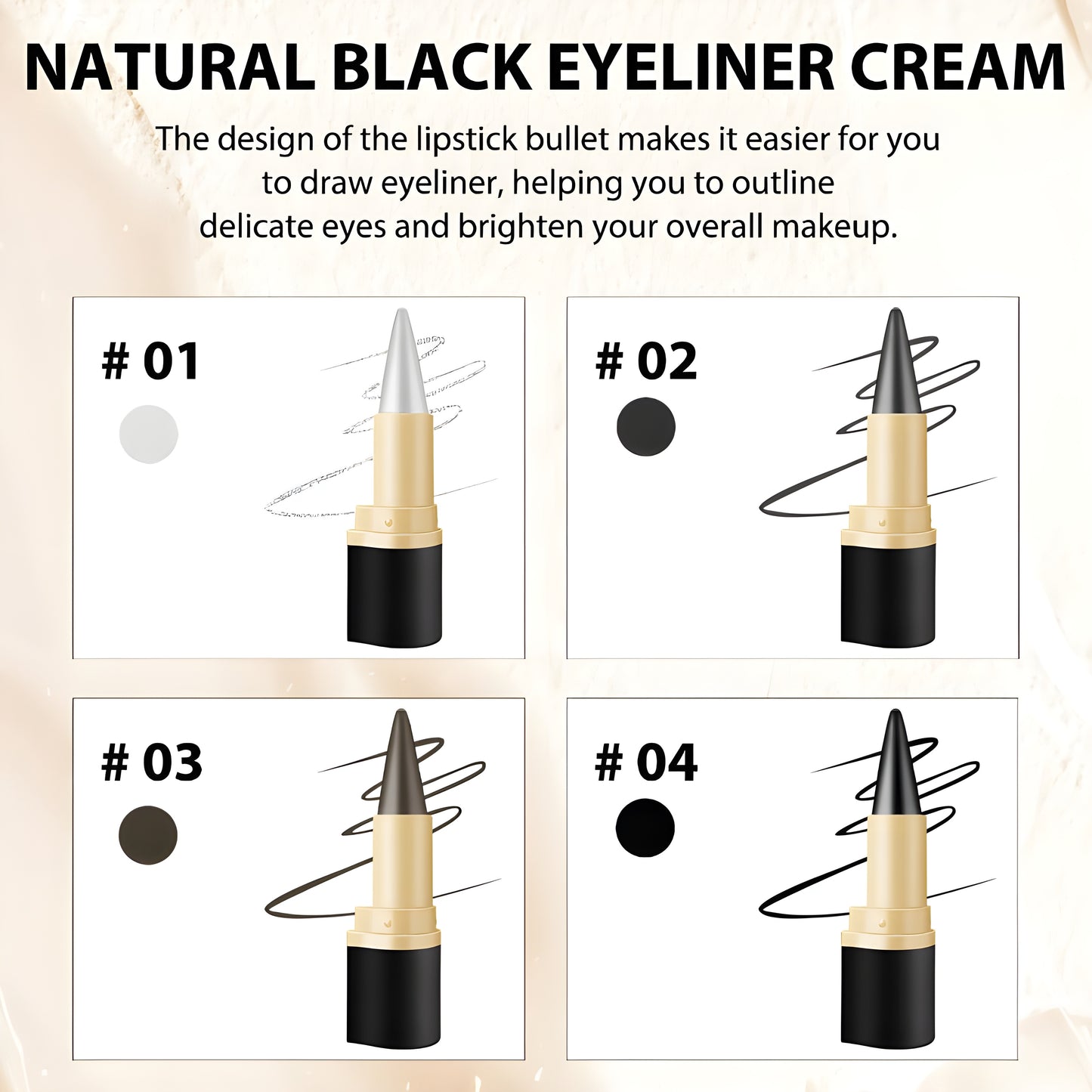 Lynvia™ | Long-Wear Precision Gel Eyeliner | 1 + 1 GRATIS