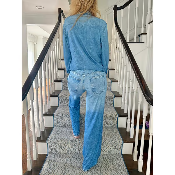 Luna™ | Pyjamasset Med Denim-Look