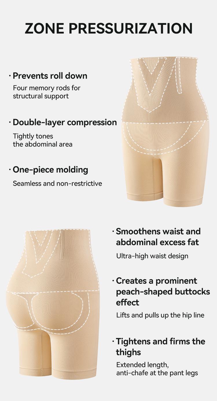 Noor™ | Formande Högmidjade Shapewear Shorts | 1 + 1 GRATIS
