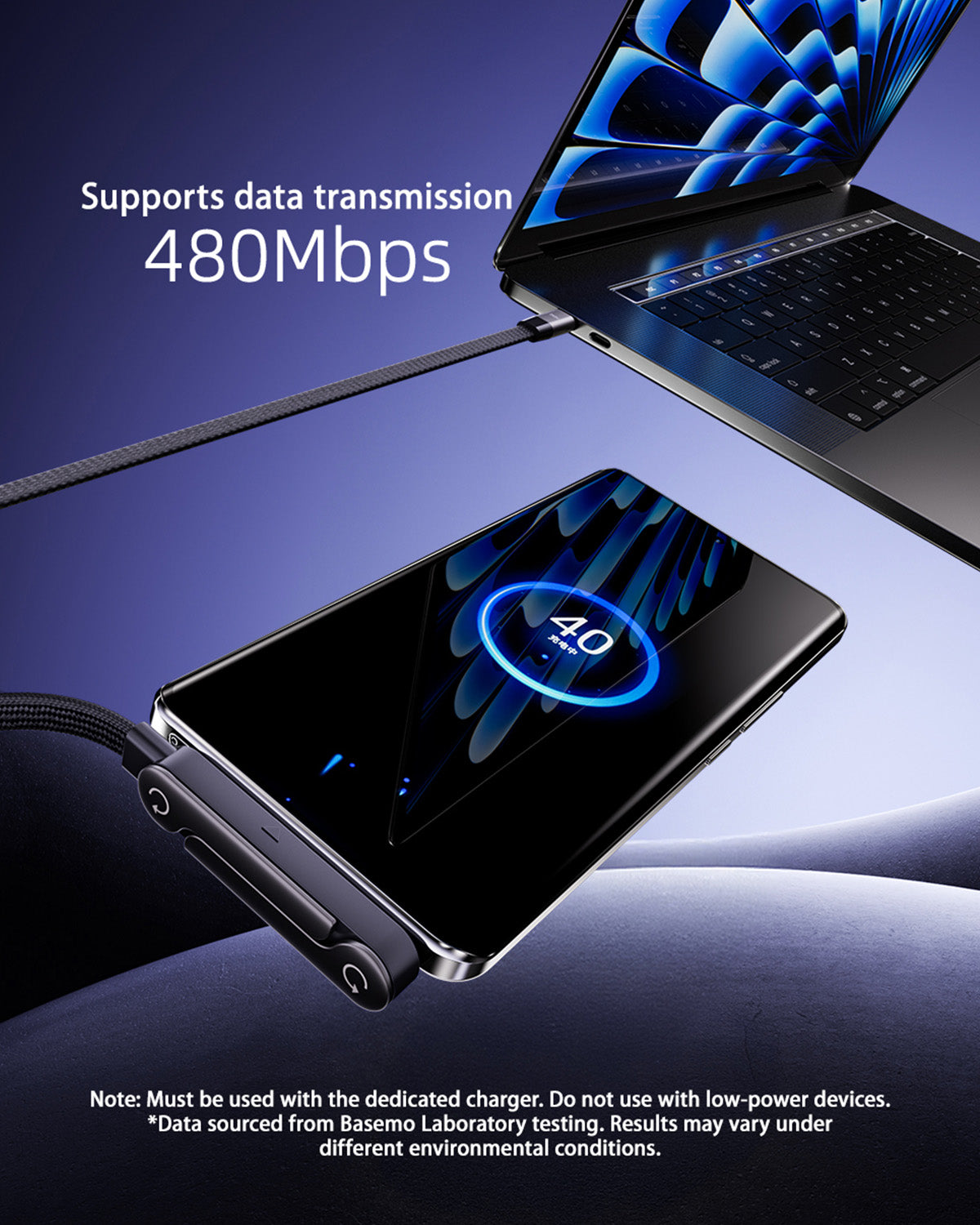 Dylan™ | Kickstand Charging Cable