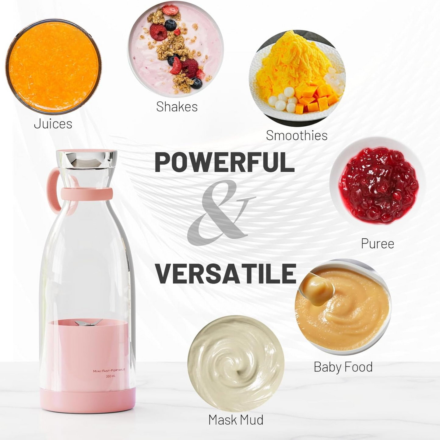 Liva™ | Bärbar Smoothie Blender (Slut i lager!)