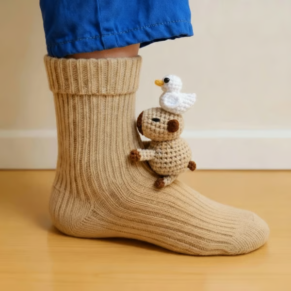 SnugFeet™ | De Sötaste Djurstrumporna för Vintern