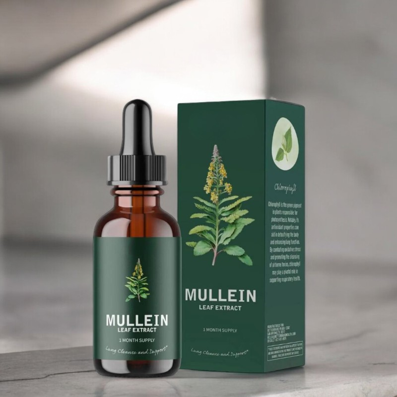 Mullein & Klorofyl Extrakt | 1 + 1 GRATIS