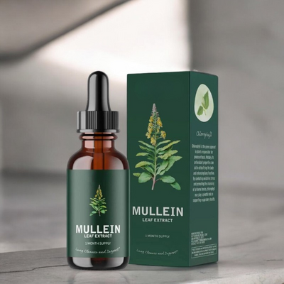Mullein & Klorofyl Extrakt | 1 + 1 GRATIS