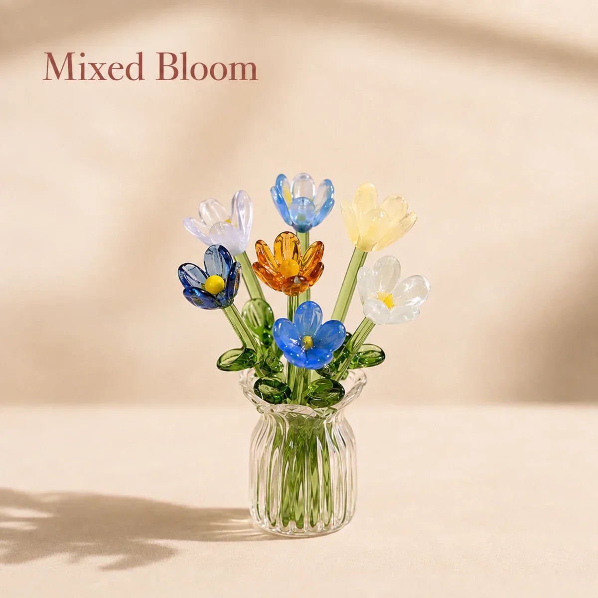 Everly™ Glass Flower Bouquet – Handmade Beauty & Lasts Forever