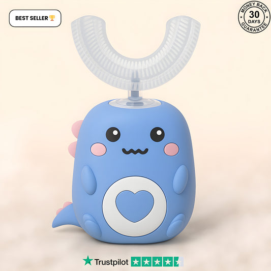 🦷 SmileyBrush™ | Elektrisk U-Formad Tandborste för Barn