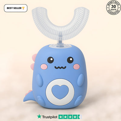 🦷 SmileyBrush™ | Elektrisk U-Formad Tandborste för Barn