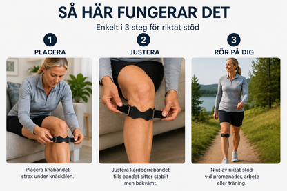 ArcticStride™ Precision Knäband | Riktat Stöd & Ökad Stabilitet