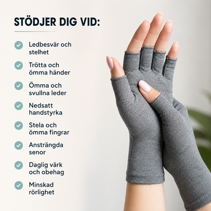 Nordic Relief™ Bambu Kompressionshandskar