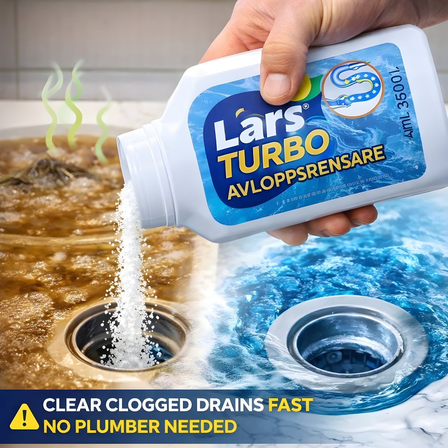 Lars™ | Turbo Avloppsrensare