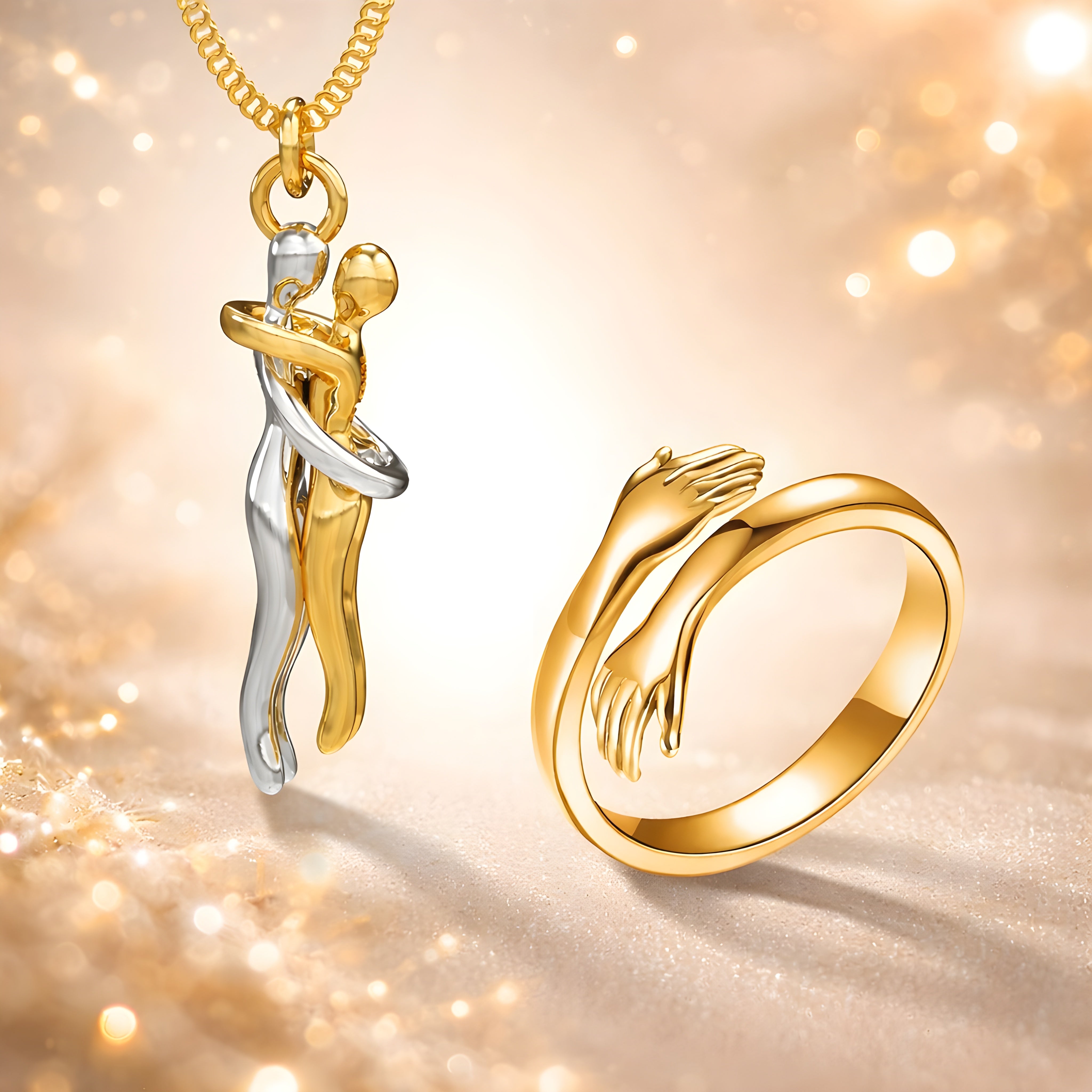 Elina™ | Kramhalsband + ring