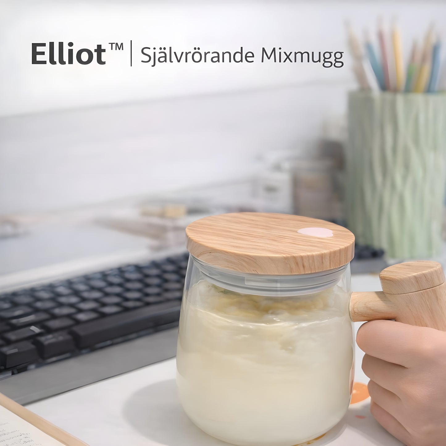 Elliot™ | Självrörande Mixmugg