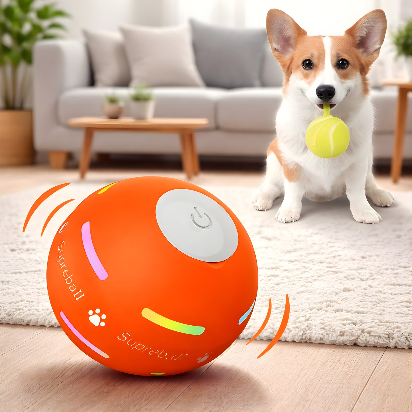 Bruno™ | Slitstark Interaktiv Hundboll