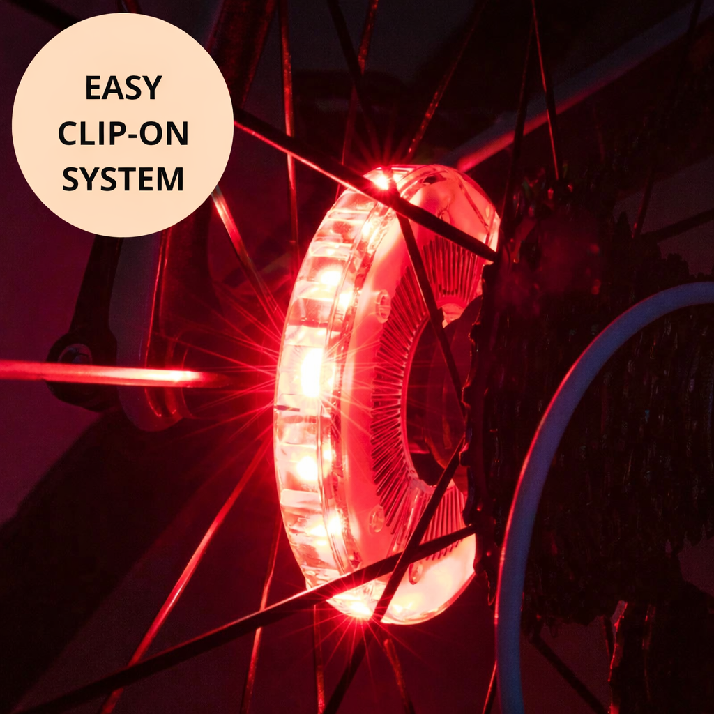 NovaRide™ | Glow-in-the-Dark Cykelljus | 1+1 gratis
