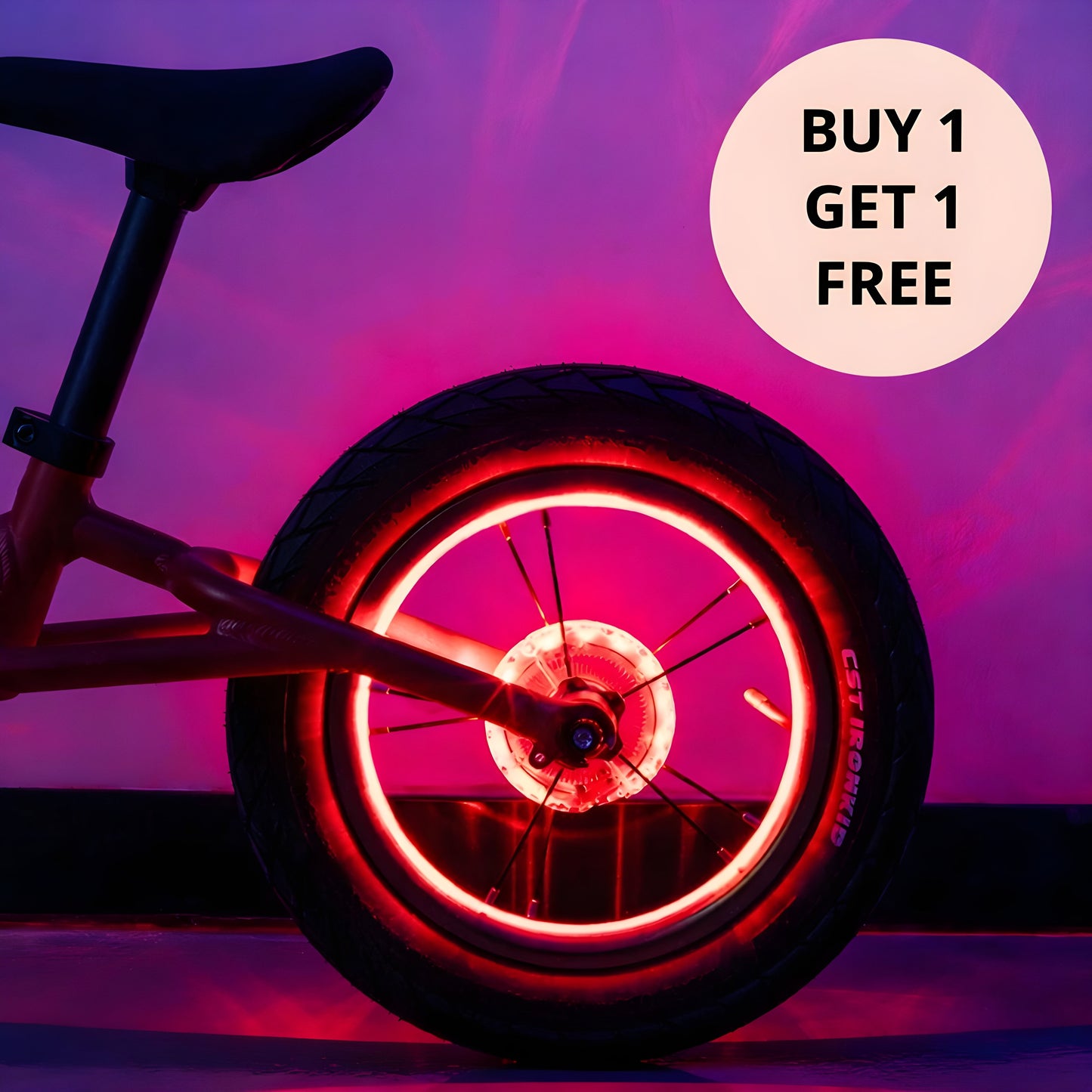 NovaRide™ | Glow-in-the-Dark Cykelljus | 1+1 gratis