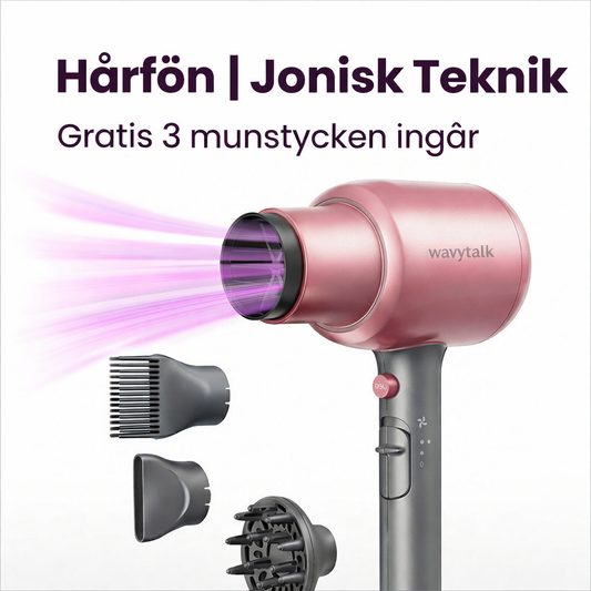 Livia™ | Jonisk Anti-Frizz Hårfön