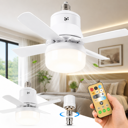 Milan™ | 2-I-1 Takfläkt Med LED-Belysning